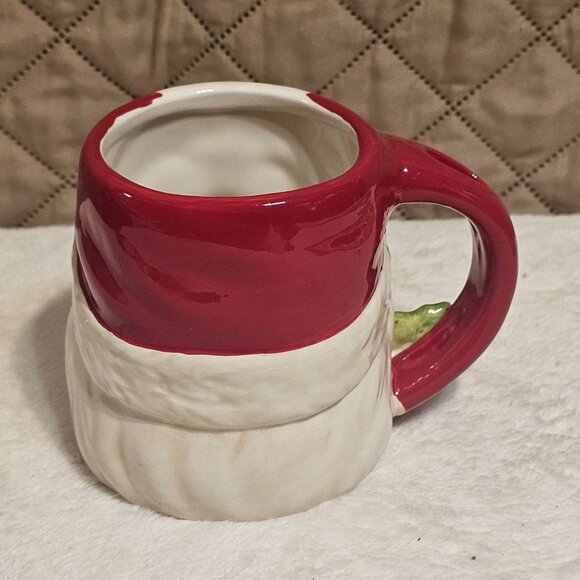 Cracker Barrel Jingle & Mingle Lori Siebert Christmas Santa Claus Mug NO SPOON - Picture 6 of 10